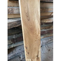 Eiche, Fensterbank, Glattkantbohle mit umlaufender Fase, geschliffen und geölt, 80x20x3,5cm